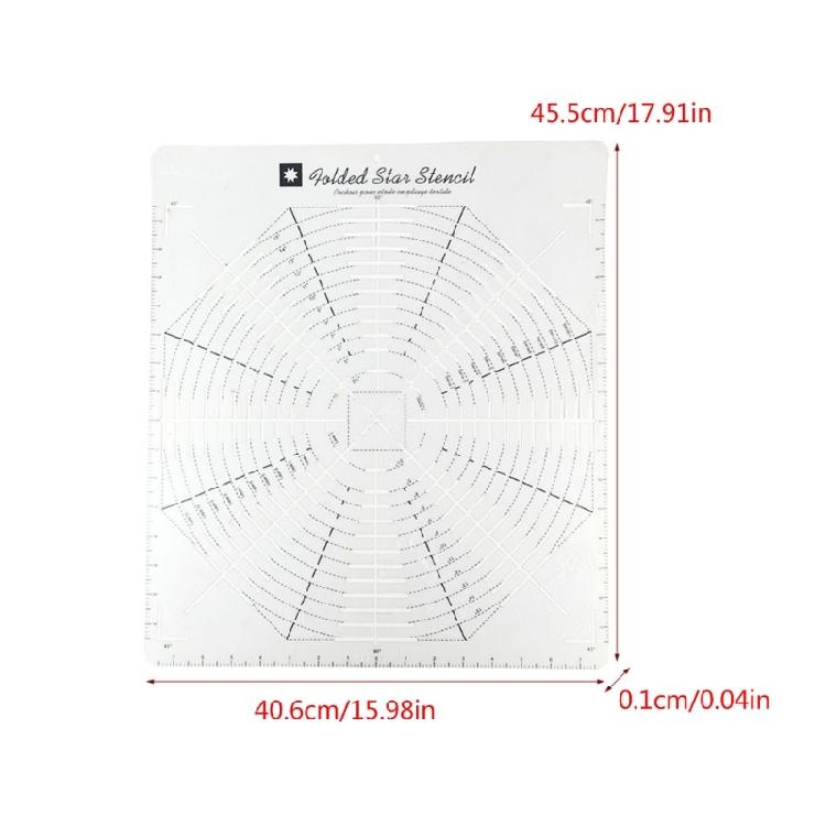 Acrylic Quilters Ruler Fabric Cutting Ruler Sewing Ruler Patchwork Ruler