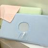 Ice Silk Cooling Pillow Cover Soft Fade-Resistant Elastic Edge Pillowcase Machine Washable for Dorm Bedding