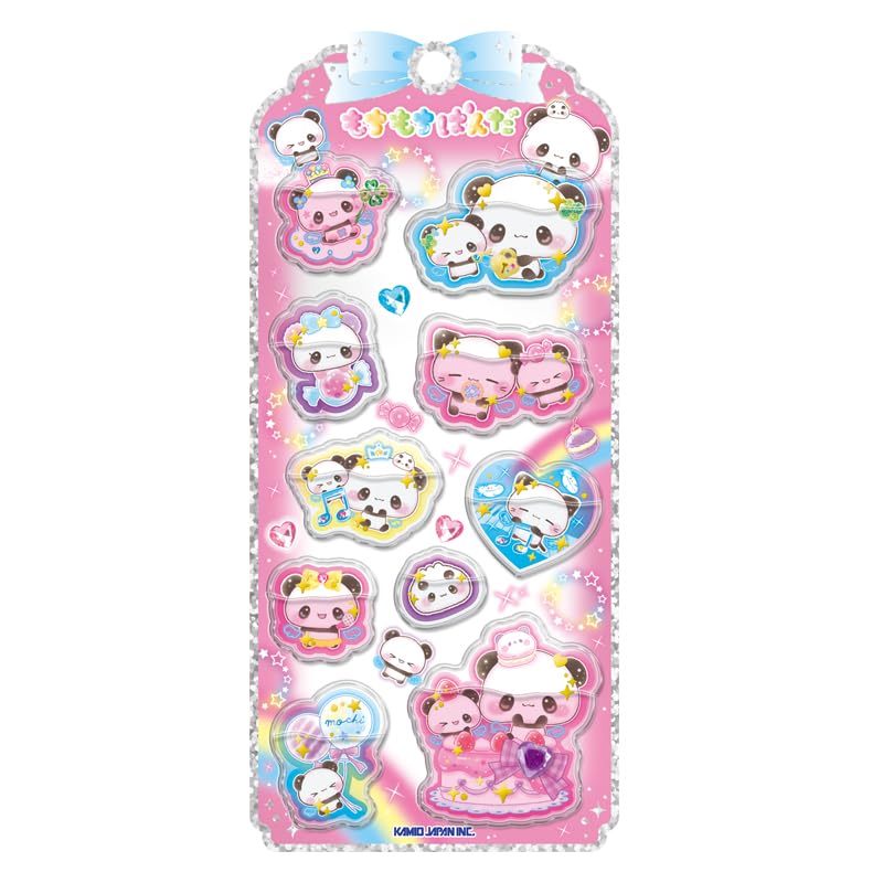 

Kamio Japan Sticker Heisei Mochimochi Panda 229426 Water-In