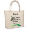 Insulated Beach Bag - PLANETEE - Unforgettable Administrative Assistant - Cotton - Large Capacity - Printed In France