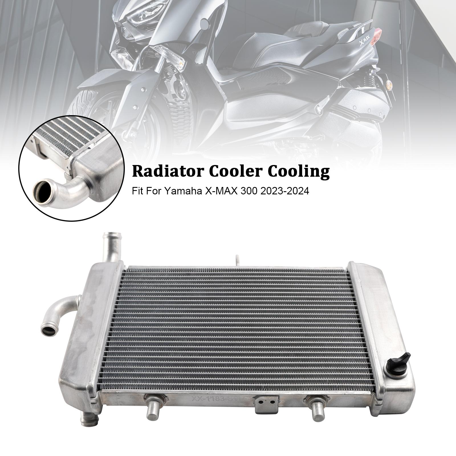 

Radiator Cooling Engine Cooler For Yamaha X-MAX 300 XMAX 2023-2025 Silver