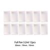 Empty Full Pan Half Pans Plastic Watercolor Paint Grid Painting Supplies Paint Palette Art Supplies