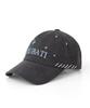 RUBATI Stella Handstitch Vintage Pigment Ball Cap_Charcoal