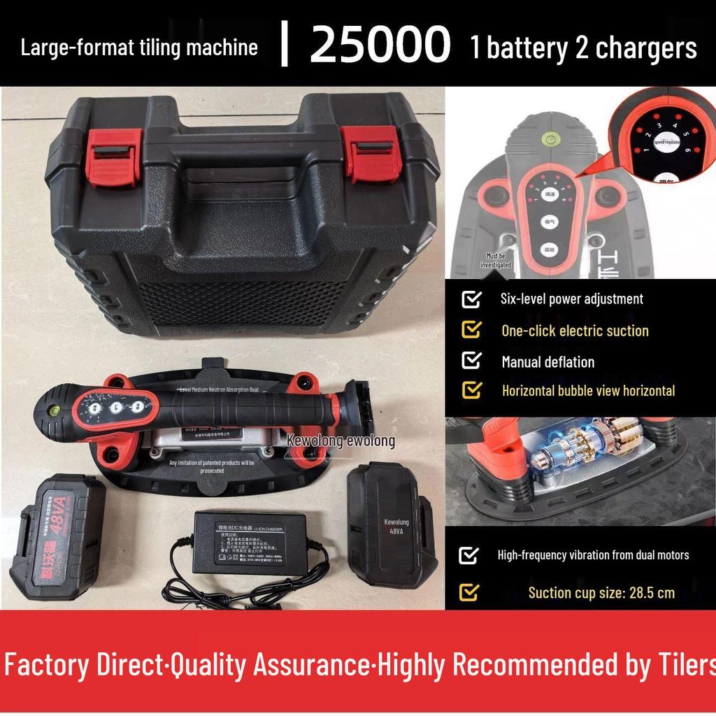 High-Frequency Electric Tile Leveling and Laying Tool for Wall and Floor