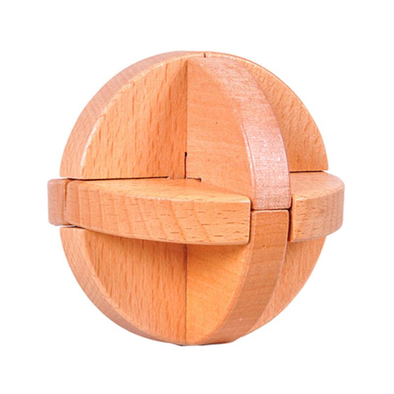 Puzzle 3D in Legno a Incastro Rompicapo Adulti Bambini Ragazzi Ragazze Lucchetto di Luban Sfida QI Idee Regalo Educative e Divertenti