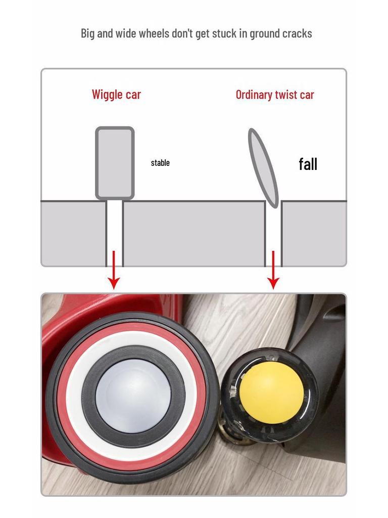 German BIG Bobby Car: New Generation Walker, Glider, Twist Car with Backrest and Sit-On Toy Accessories.