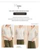 Mom's Stylish Chinese Stand Collar Chiffon Top for Spring/Summer - Seven-Sleeve Blouse for Middle-Aged & Elderly Women