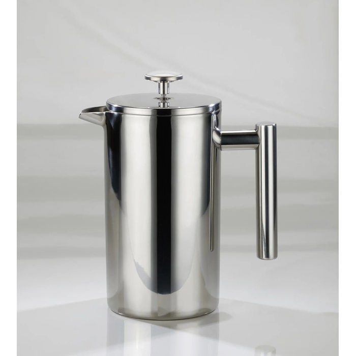 Cafetière à piston - WESTFALIA - Thermo French Press - Acier inoxydable - Double paroi - Écologique