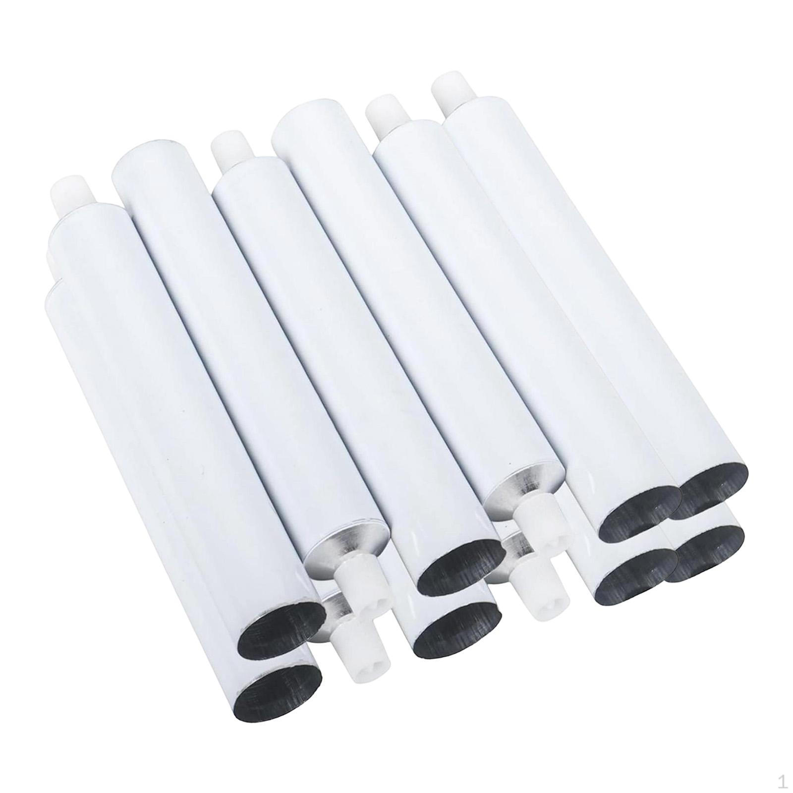 

12Pcs Empty Aluminum Paint Tubes 100ml 120ml Portable Multipurpose Bottles for DIY Filling Other