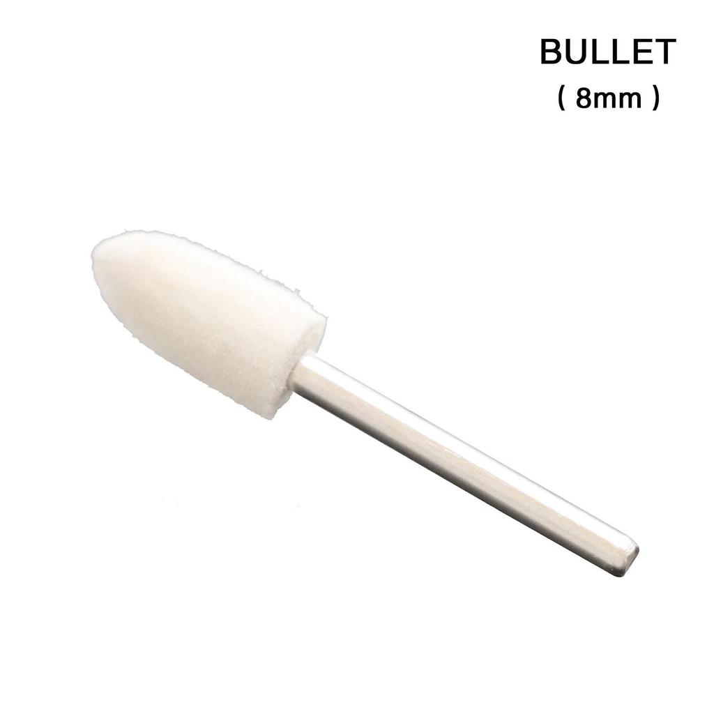 Compress Wool Polishing Wheels Wool Felt Grinding Bits Buffing Tips  for Dremel Rotary Tool