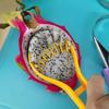3 in 1 Melon Scoops Double-Headed Colorful Watermelon Cutter Set Peeler Fruit Baller Watermelon Slicer Kitchen Gadgets