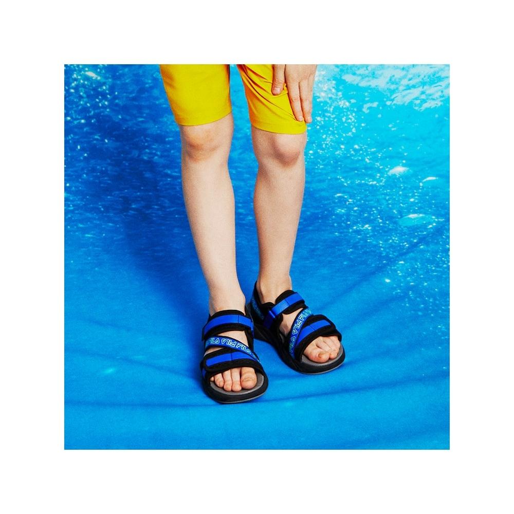 

[Fila Kids] Kids Fila Zen Sandals Tapes Kd 3sm01551d 013 Q0z3sm01551d01300 BLACKBLACKWHITE/170