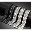 Small Shop Solid Stainless Steel Watch Strap, Universal Metal Watch Strap, Watch Accessories for Men and Women, 12mm, 13mm, 14mm, 15mm, 16mm, 17mm, 19