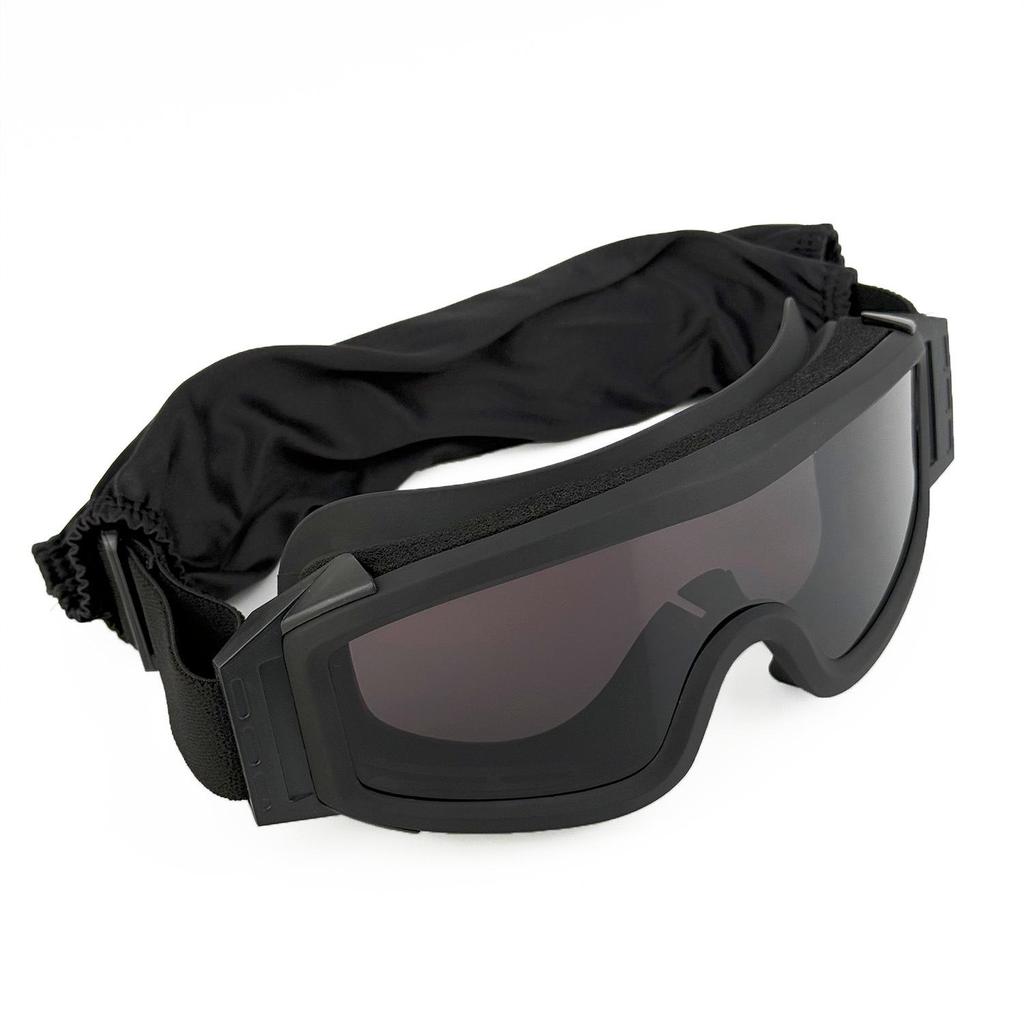 Yellow Tactical Windproof Outdoor Goggles Set - Locust Style for Sand and Wilderness