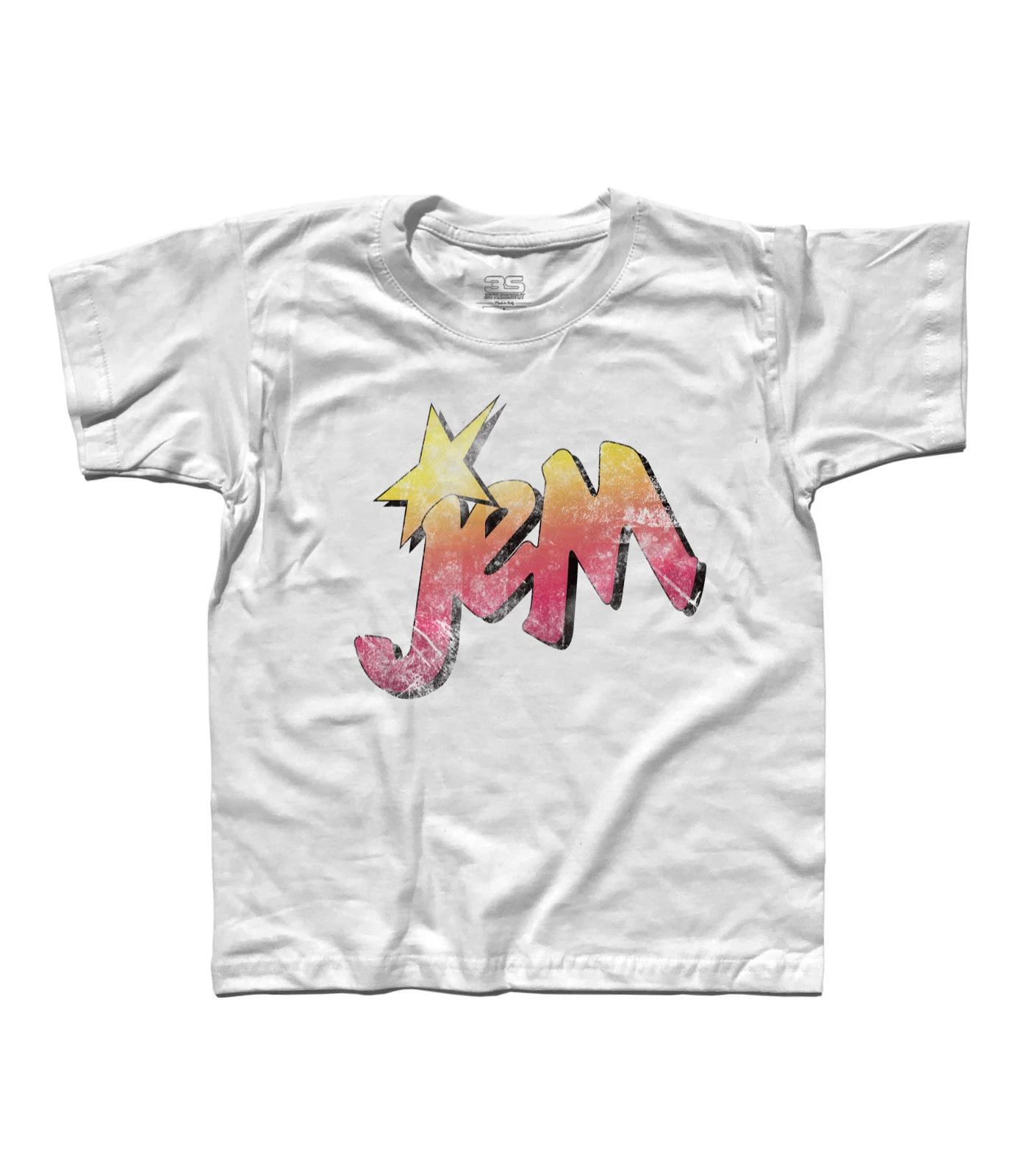 Jem And The Holograms Kids T-Shirt - Energy, The Misfits Rock And Roll Cartoon 160