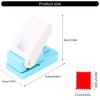 Manual Paper Puncher Square Hole Punching Tool Paper Craft Embossing Tool for Kid Art Craft Card Making Scrapbooking