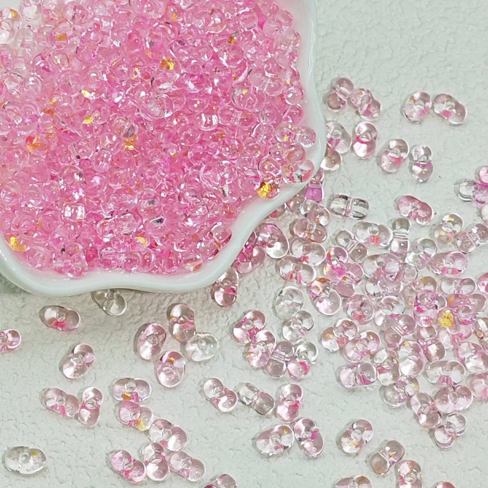 3x6mm Peanut Glass Rice Beads for DIY Jewelry Making: Loose Beads for Bracelets and Necklaces.