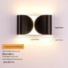 Nordic LED Wall Lamp: Designer Stainless Steel Indoor Light for Bedroom, Living Room, or Stairway