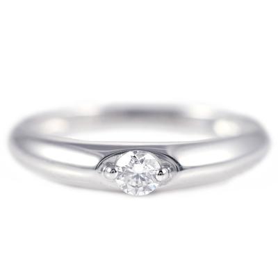 SUEHIRO Diamant Karat Hochzeits Verlobungsring 0.1 Ring, Platin, Ring,
