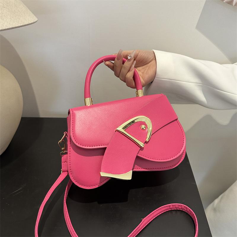 This Year's Popular Fashion Korean Version of the Foreign Style Internet Celebrity Handbag 2025 New Versatile Ins Crossbody Bag Small Square Bag Girl
