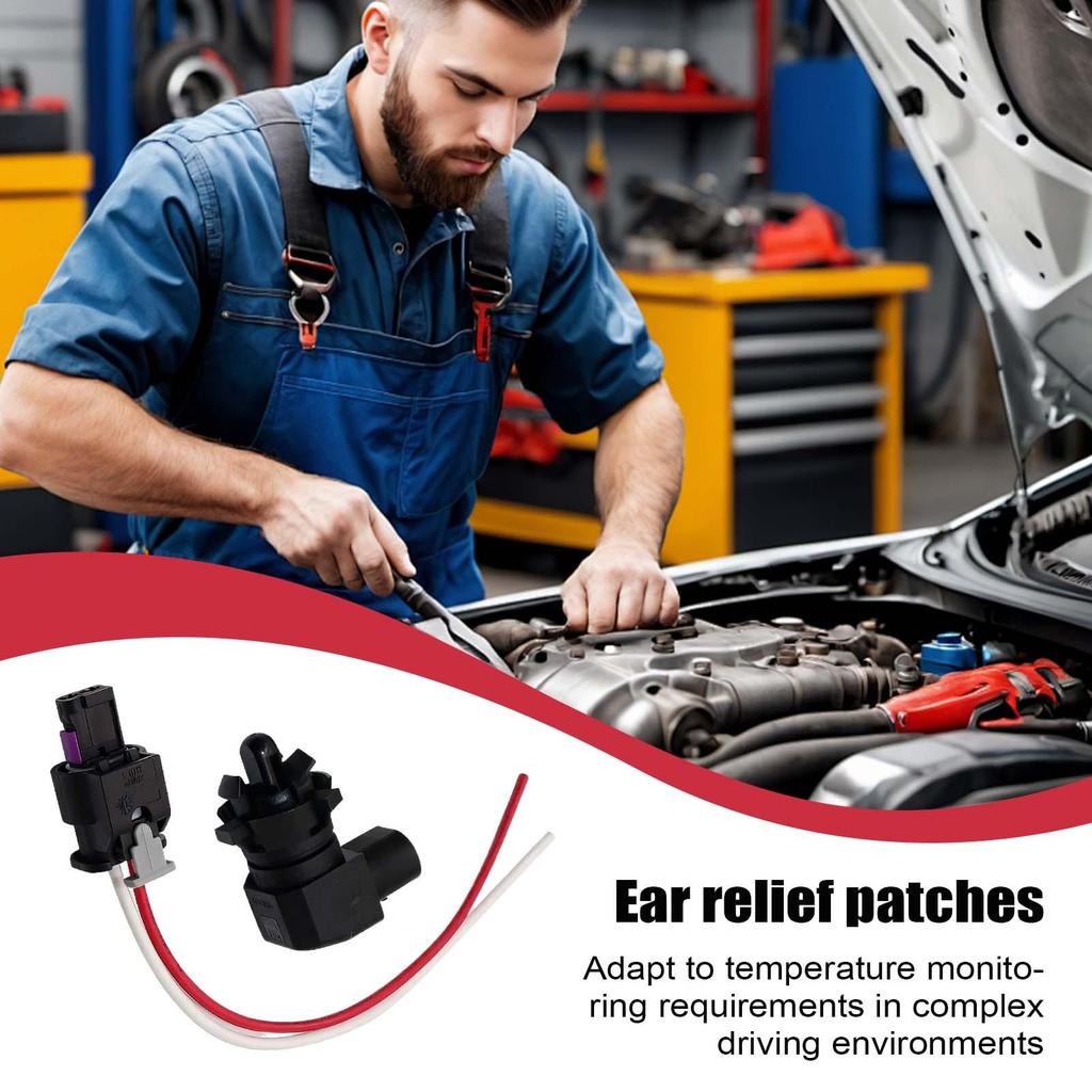 For Chevrolet Buick GM Cadillac Air Ambient Temperature Sensor Integrated Real-Time Outside Cable Replacement Ambient Air