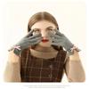 Thick Plush Full Finger Mittens Fleece Winter Gloves New Furry Warm Mitts  Women