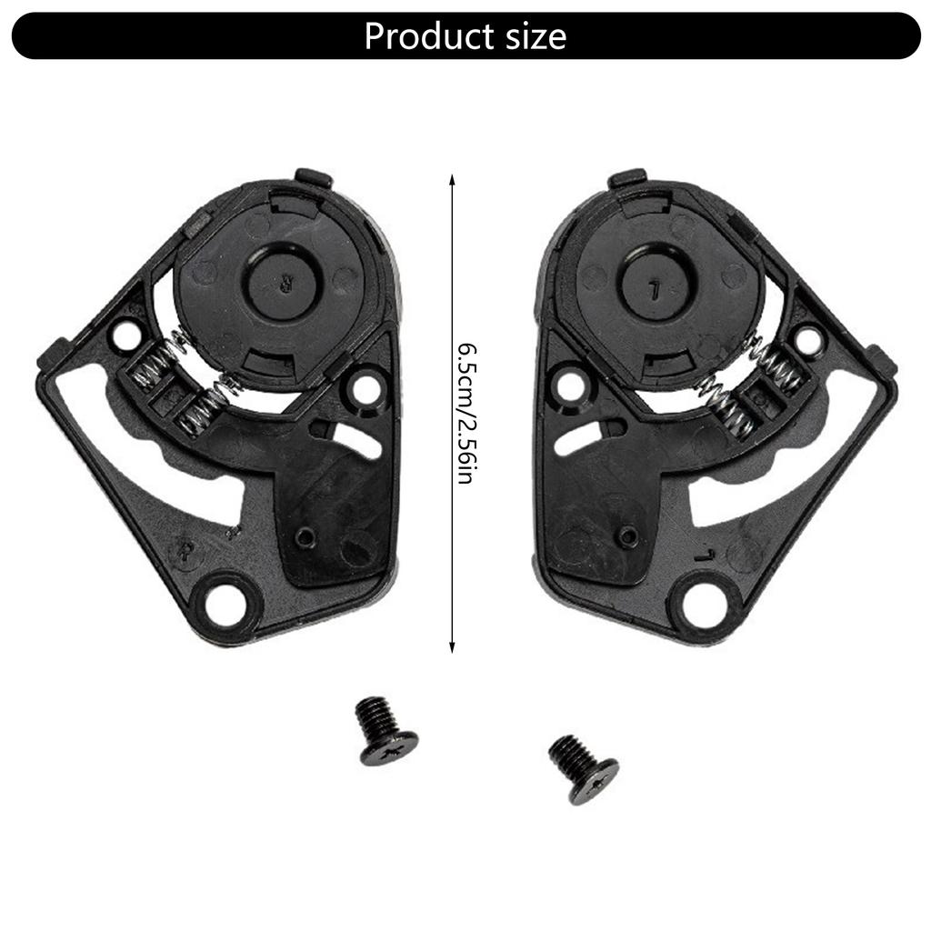Face Shield Windshield Visors Base Motorcycle Helmets Visors Gear Base Plate for GSB 350 360D RC3 Replacement Part