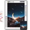 Full 5D Diy Diamond Painting Moon Art 5D Diamond Painting