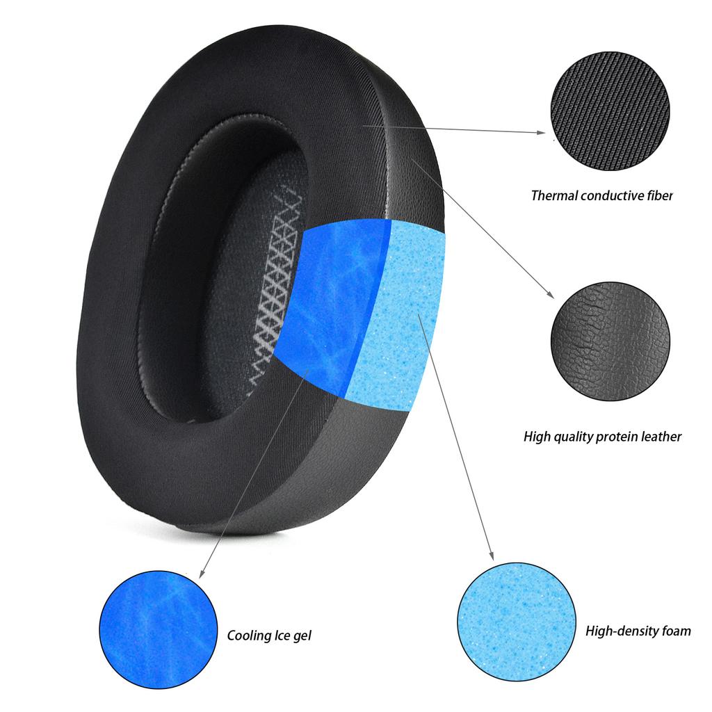 Live650BTNC Earpads For JBL LIVE 650BTNC 660NC Ear Pads Live 650 BTNC Earpads Headphone Ear Pads Cushion Cover Repair Part