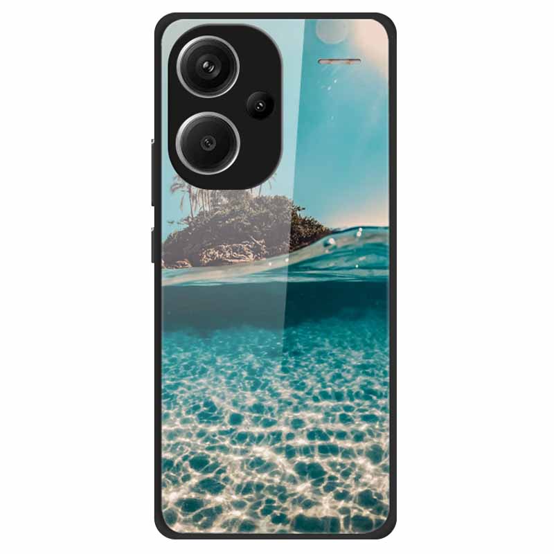 For Redmi Note 13 Pro Plus 5G Case Pro+ Tempered Glass Hard Fundas for Xiaomi Redmi Note 13 Pro Note13 5G Cover Coque Luxury