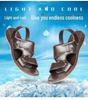 Shanghai Warrior Men's Thick-Soled Non-Slip Outdoor Sandals - Summer-Ready, Wear-Resistant, and Soft-Soled for Middle-Aged Dads.
