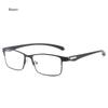 1.67 1.74 -8 to +8 Luxury Women Men Myopia Glasses Anti Blue Light Business Half Frame Minus Eyeglasses Finished Optical Near Sight Eyewear Diopter