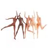1Pc 11 Movable Joints 26/27cm African Doll Nude Body Brown Black Skin Doll Toy For Girls Gift Accessories