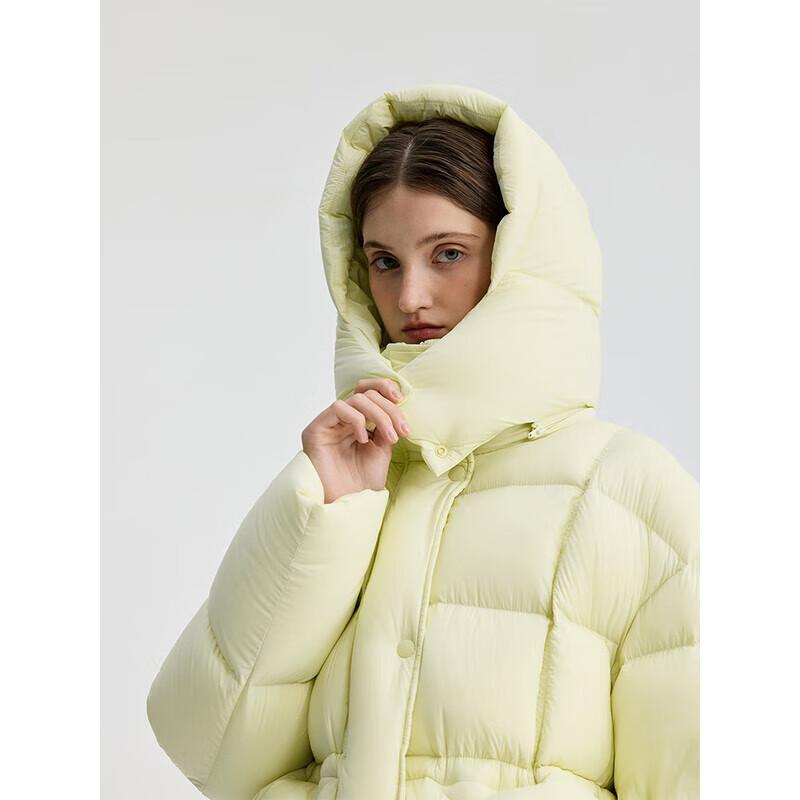 Bingjie Women's Short Hooded Puffer Down Jacket