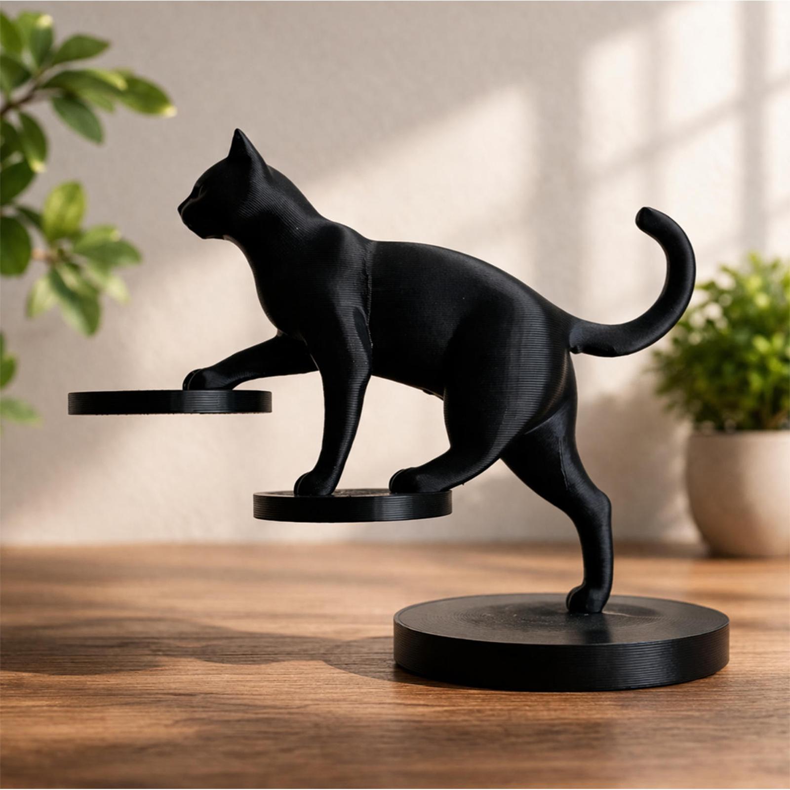 Balancing Figurine Desk Decor One Size