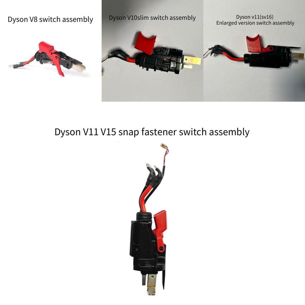 Dyson V8 V10 V11 V15 porszívó főkapcsoló szerelvény javítóalkatrész otthoni tisztításhoz