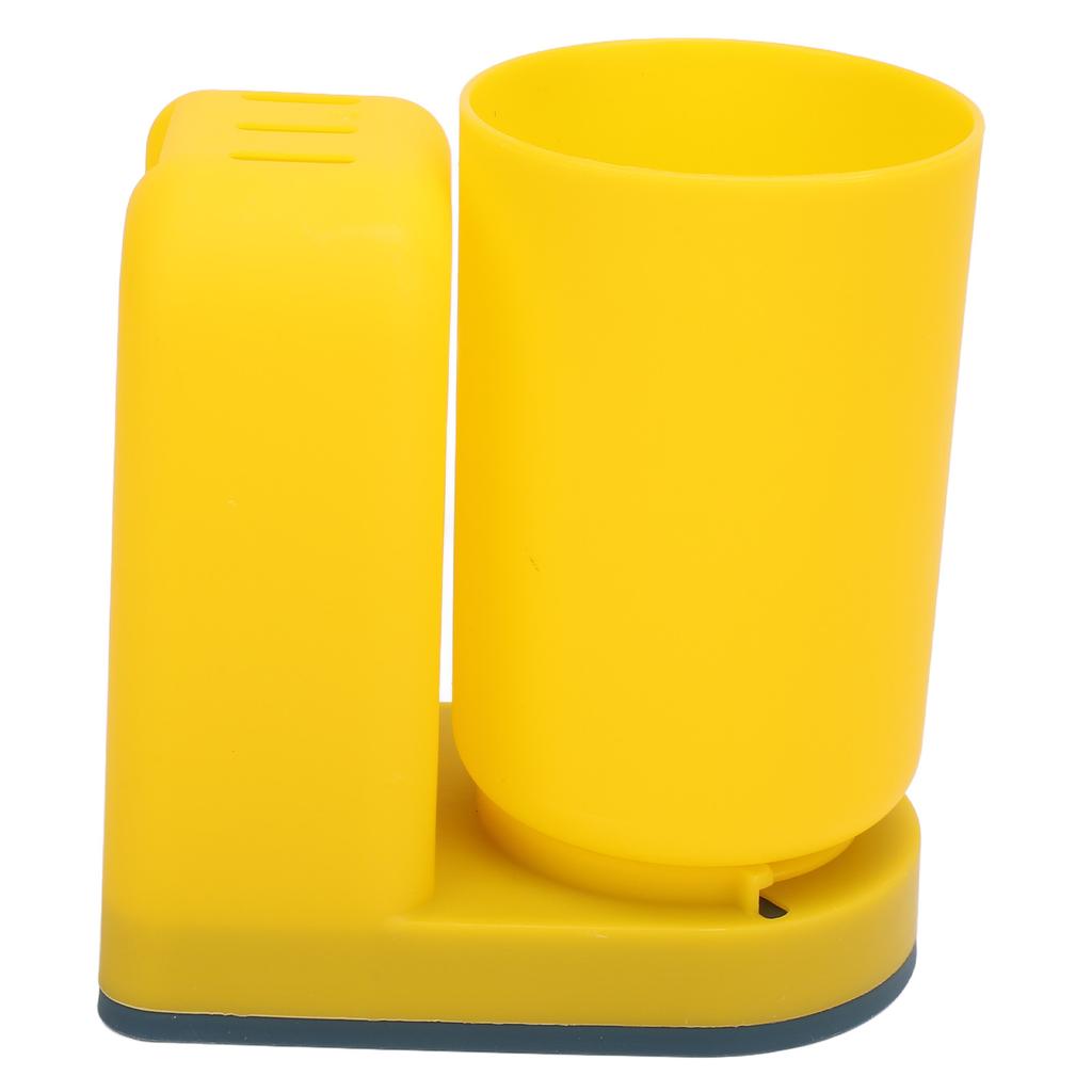 Toothbrush Cup Holder Multipurpose Modern Simple Design Space Saving Wall Mounted Toothbrush Holder