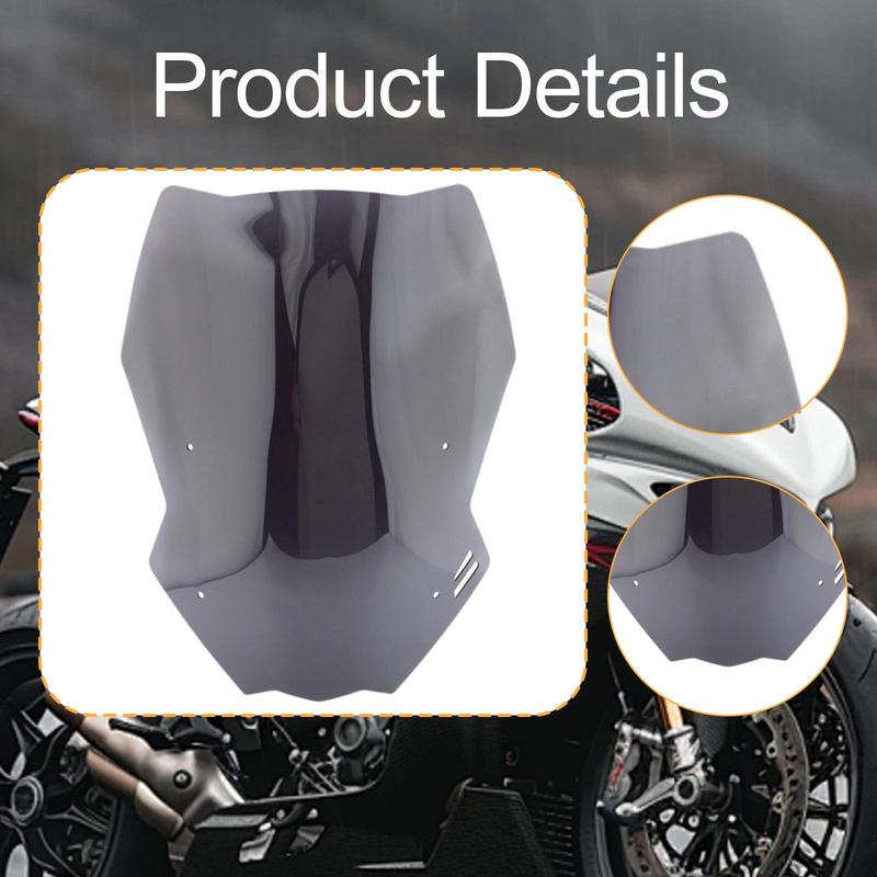 Motorcycle Windshield Sturdy Easy to tall Motorbike Accessories Windscreen Wind Screen Wind Deflector for Yamaha Tmax560