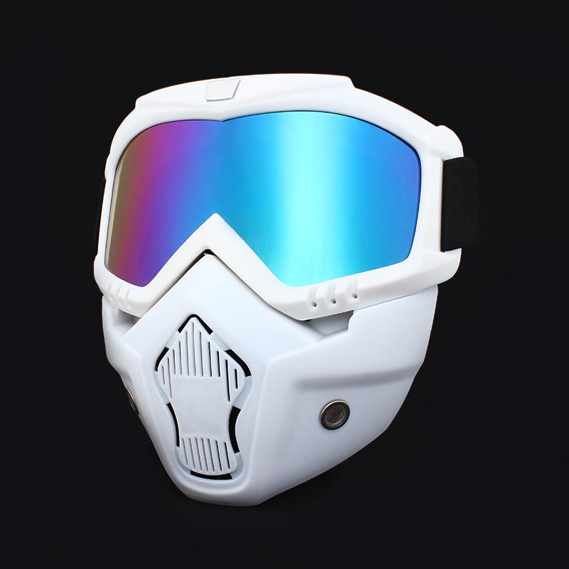 Outdoor-Geländemaske Radsportbrille Motorrad-Windschutzscheibe Harley-Maske Bergsteigen Ski Spritzschutzbrille