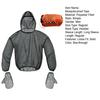 Mosquito-proof Clothing with Gloves Ultra-Fine Mesh Design Hooded Long Sleeve See-through Tops Fishing Hiking Mosquito-proof Garment