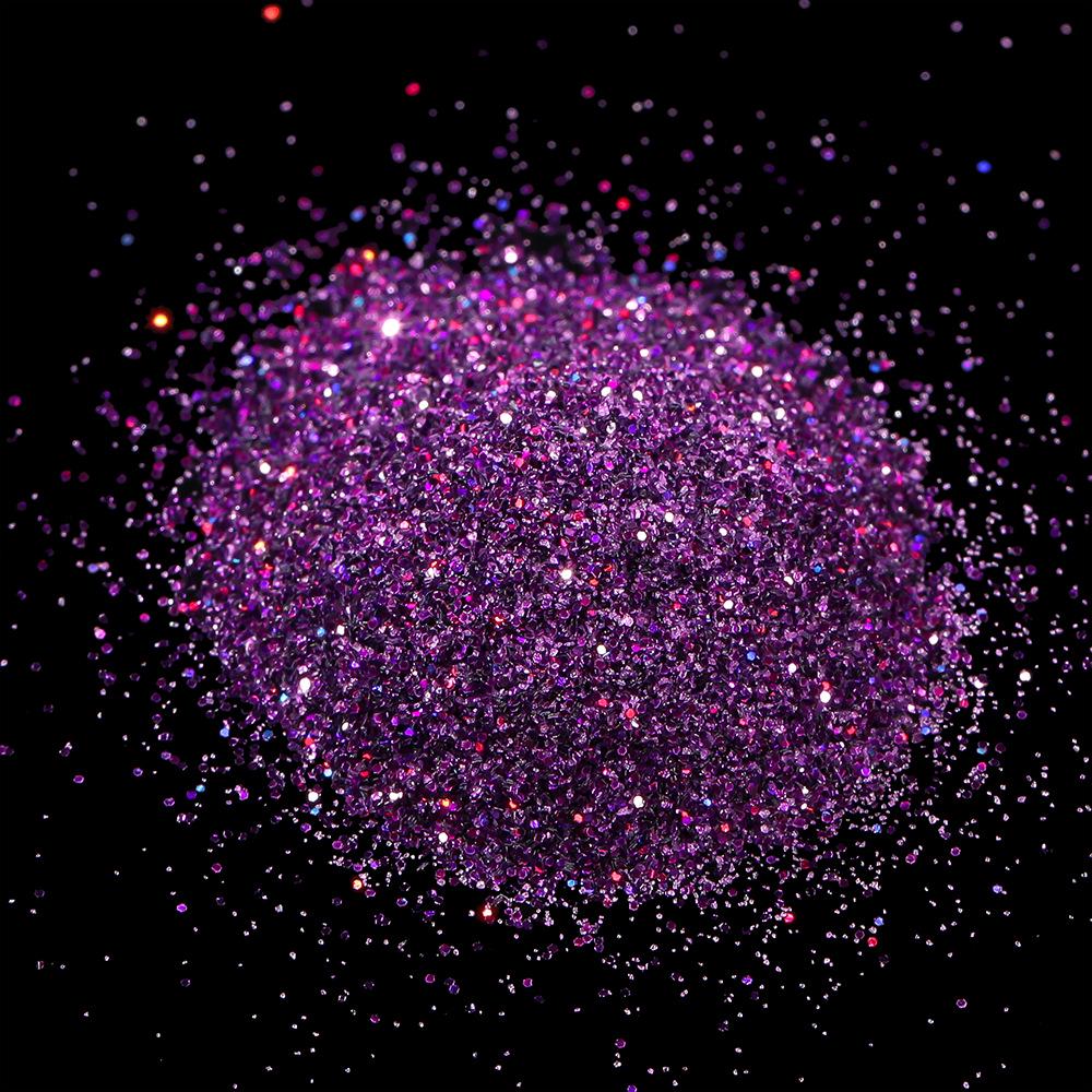 Laser Glitter Colorful Nail Art Sequins: DIY Fine Powder Epoxy Decoration