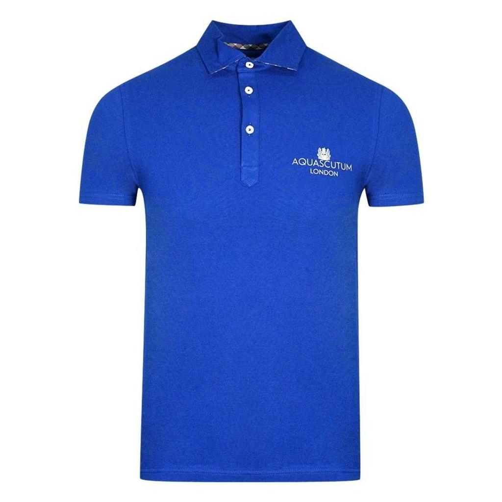 Aquascutum Unisex Adult London Bold Logo Polo Shirt