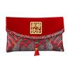 Large Capacity Wedding Red Envelope Blessing Embroidery Tassel Design Red Money Packet Chinese Style Red Money Packet for Weddings