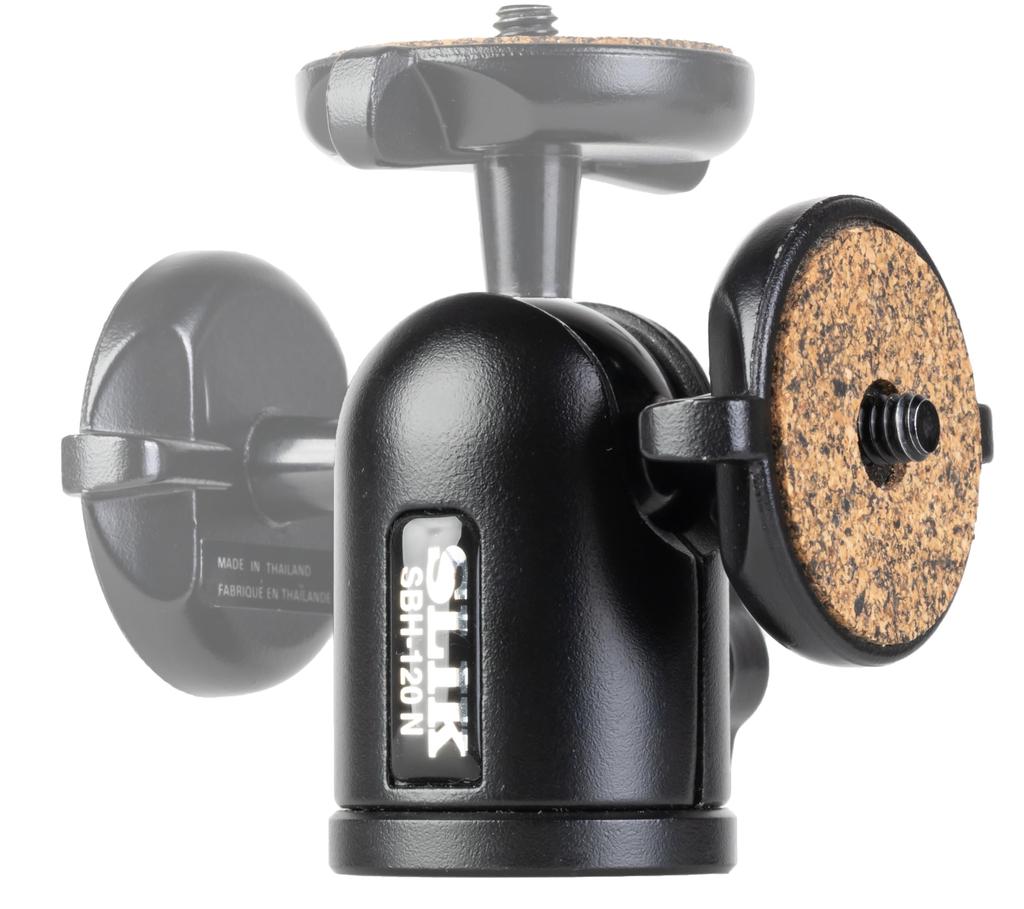 SLIK BK N Pan 206348 SBH-120 Head, Free-Form Black,