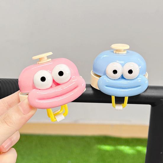 Cartoon Sausage Lip Bicycle Bell Crisp Loud Sound Lightweight Universal Children Bicycle Scooter Handlebar Alarm Bell Bike Accessories