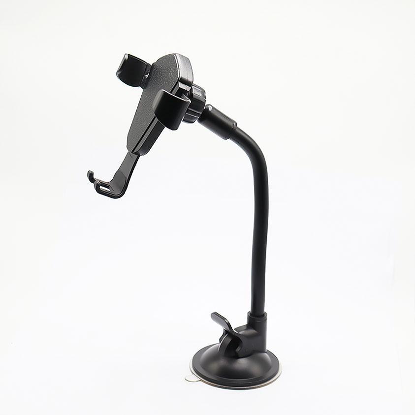 Multifunctional Car Phone Holder with Suction Cup and Long Rod for Windshield Navigation