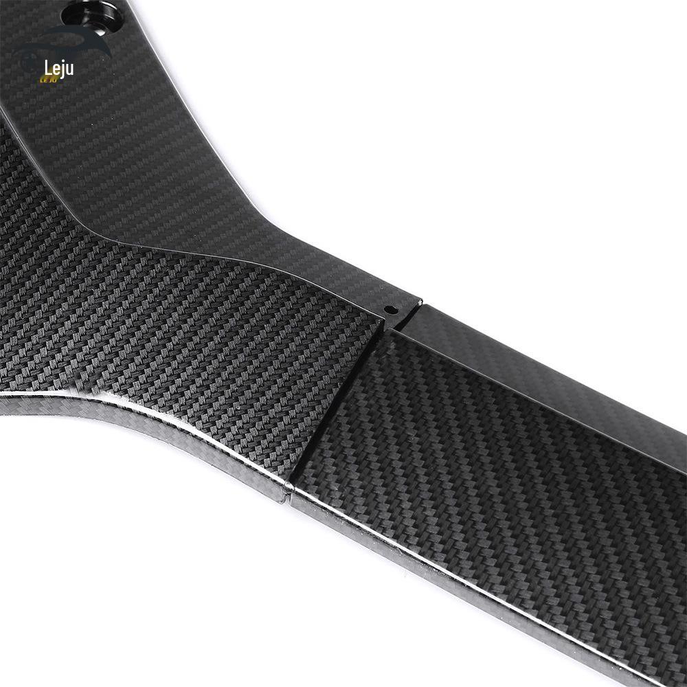Front Lip Corner Trim for 2015-2017 Ford Mustang: Three-Section Splitter Body Kit