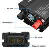 Inversor de Onda Senoidal Modificada de 4000W DC 12V / 24V para AC 110V / 220V Transformador de Tensão de Pico Conversor de Potência LCD Inversor de Carro