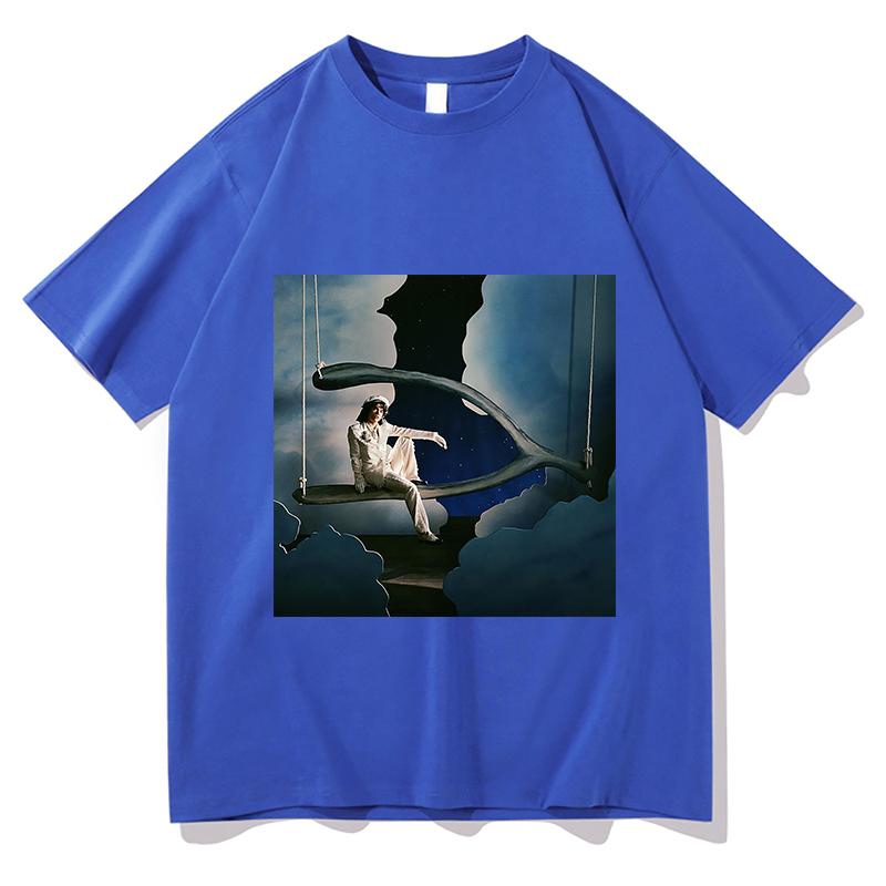 

2026 Shooting Star Edition Tshirts Unisex Women Summer Cotton Clothing Casual Fashion Round Neck Short Sleeved Tee Streetwear 4XL
