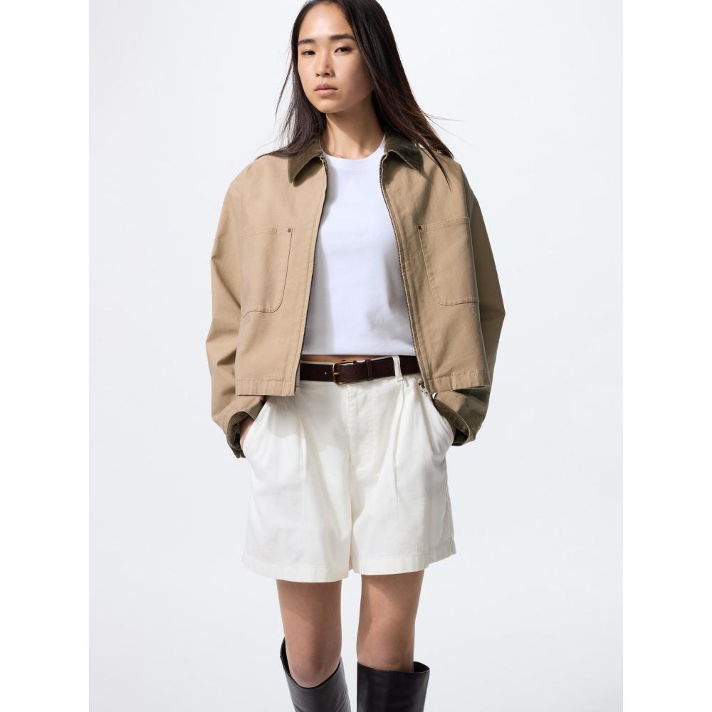 Uniqlo Zip Up Short Jacket